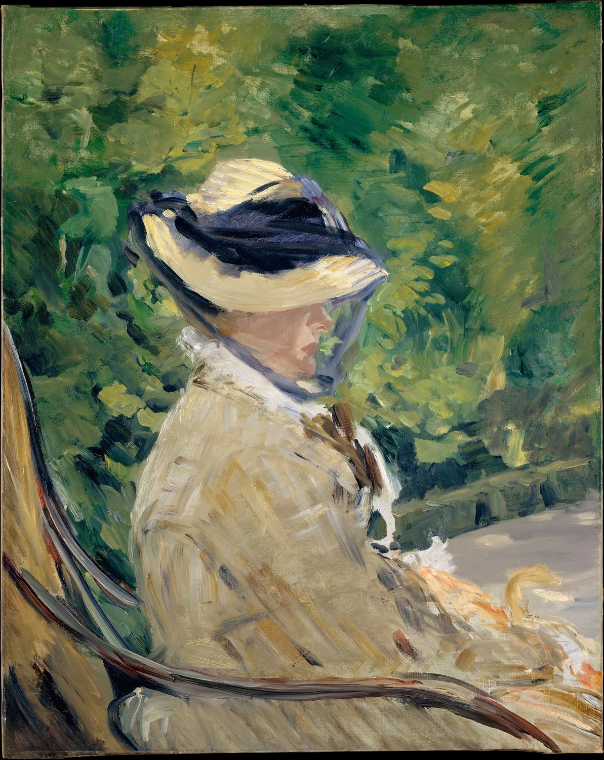  220-Édouard Manet, Madame Manet (Suzanne Leenhoff, 1829–1906) al Bellevue, 1880-Metropolitan Museum of Art, New York 